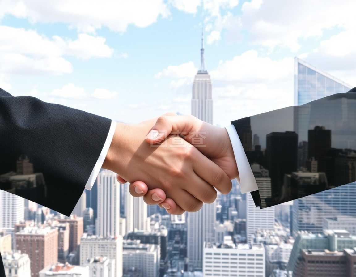商務握手