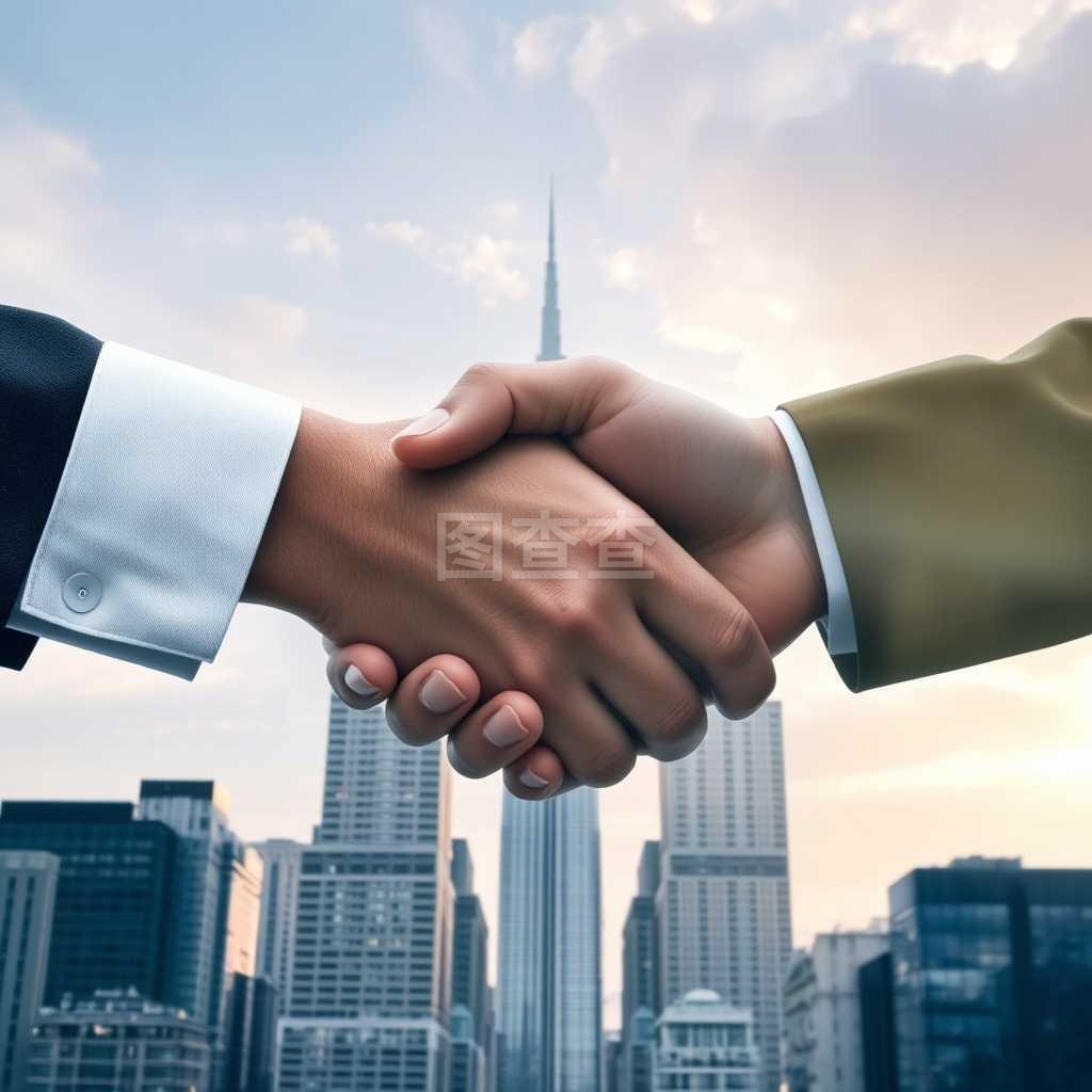 商務握手