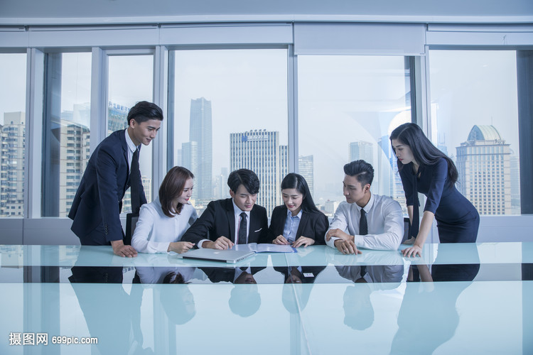 商務團隊合作共贏