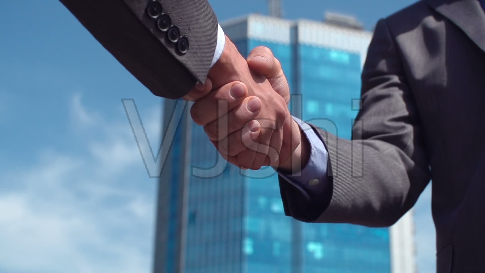 握手商務考察談判合作商談達成議_1920X1080_高清視頻素材下載(編號:2396263)_實拍視頻