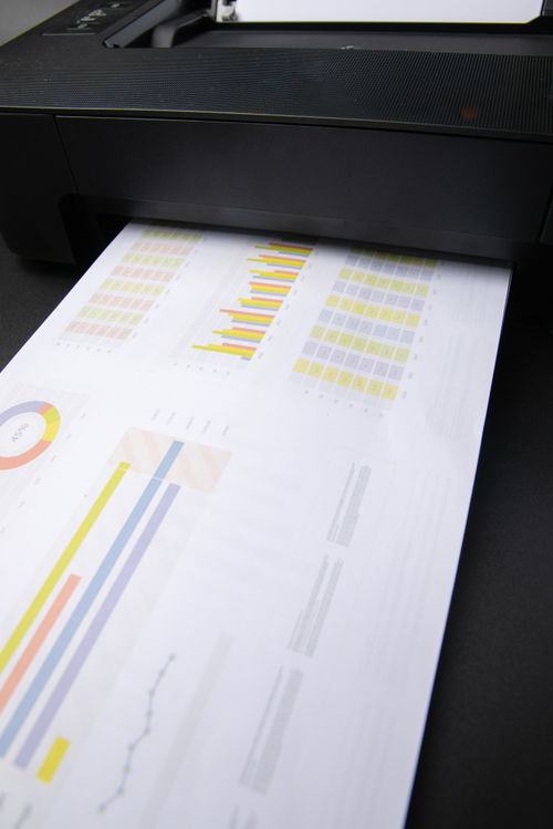 打印機打印辦公用品商務攝影圖 攝影