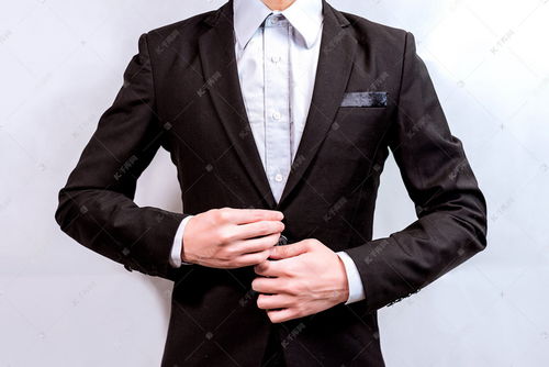 商務(wù)人士西裝人士雙手整理衣服手勢(shì)高清攝影大圖 千庫(kù)網(wǎng)