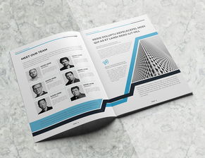 2017藍色科技公司宣傳冊畫冊商務計劃書圖片設計素材 高清模板下載 5.54mb 企業畫冊大全