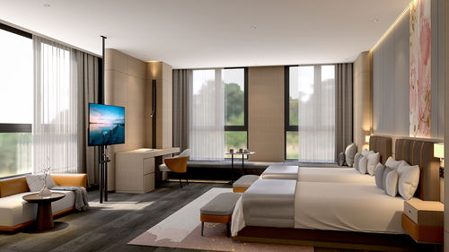 商務酒店標準客房室內設計