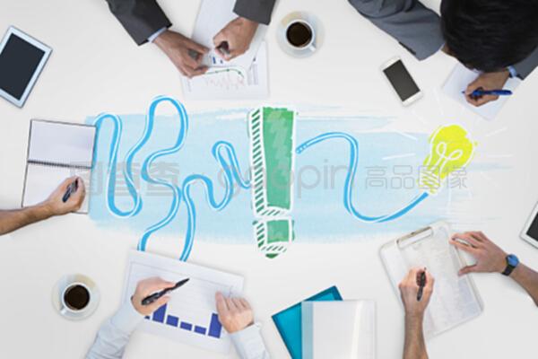 商務會議的綜合形象