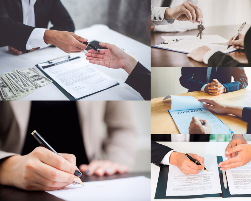 商務合作男士攝影高清圖片