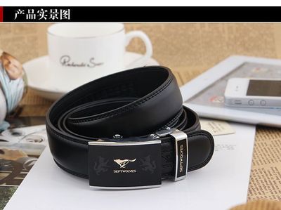 【新款 七匹狼 皮帶 男 正品 真皮 男士 牛皮腰帶 商務經典 自動扣】價格_廠家 - 中國供應商