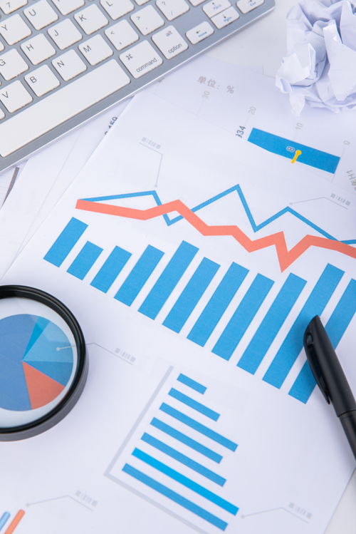 數據報表辦公用品商務攝影圖 攝影