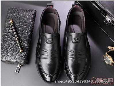 【華福鳥2017秋季新款男鞋商務休閑男士單鞋英倫風真皮休閑鞋廠家批發7188】蒼南縣龍港康富頓皮鞋廠 - 產品庫