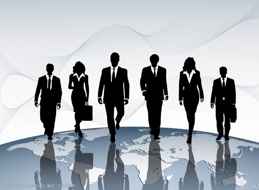 商務團隊商務人物圖片