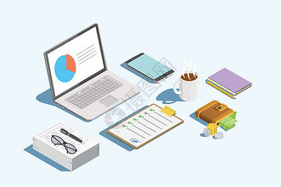 商務辦公插畫圖片下載-正版圖片400209613