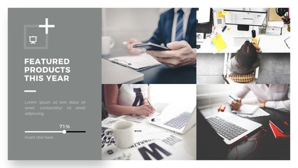 商務提案產品發布會公司簡介營銷策劃創意排版PPT模板