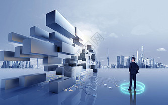 商務科技背景 數字化時代的企業視覺語言