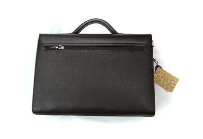 庫奇世家深咖色公文包 商務精英的優選伴侶